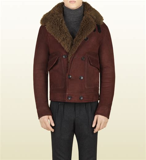 gucci shearling jacket.